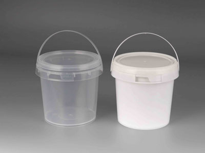 1.2 Litre Food Standard Hony Plastic Buckets with Handle