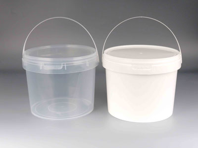 5 Litre Food Standard Laundry Beads Plastic Buckets with Handle