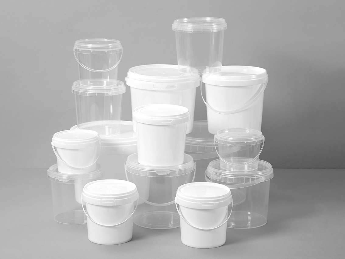 Plastic Round Buckets